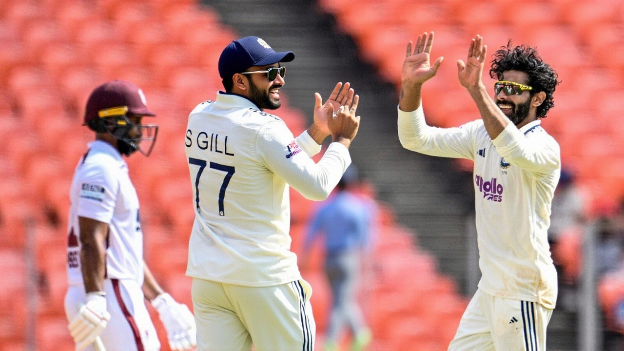 Ravindra Jadeja ties Rahul Dravid’s Test Player‑of‑the‑Match record